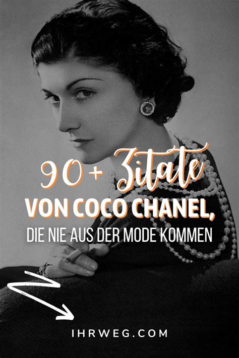 lebensweisheiten von coco chanel|die besten chanel zitate.